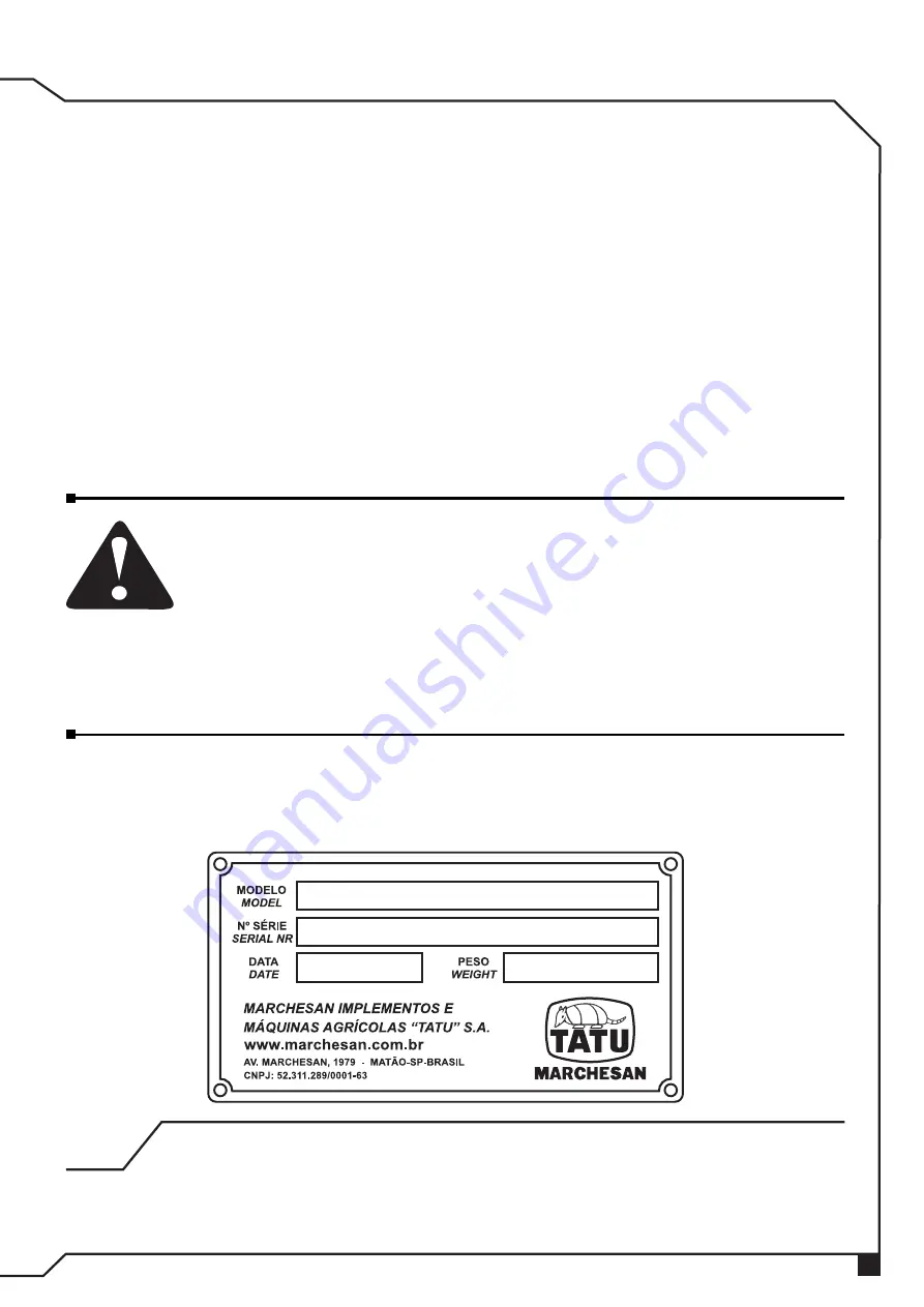 Tatu Marchesan GAIM Instruction Manual Download Page 5