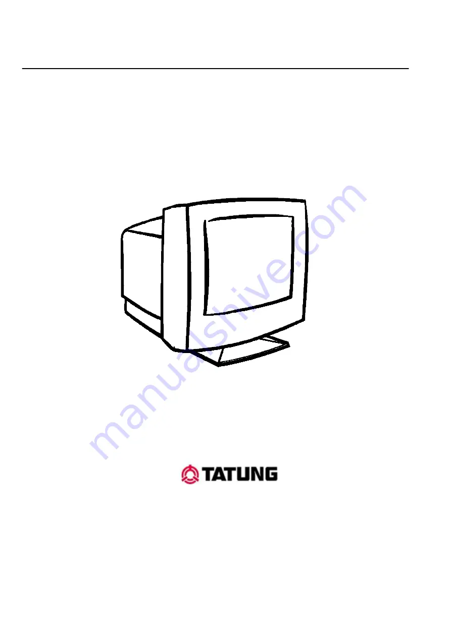 Tatung VM9K9DA P990S Service Manual Download Page 1