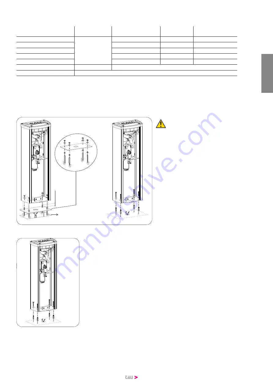 tau LUXE-M Use And Maintenance Manual Download Page 19