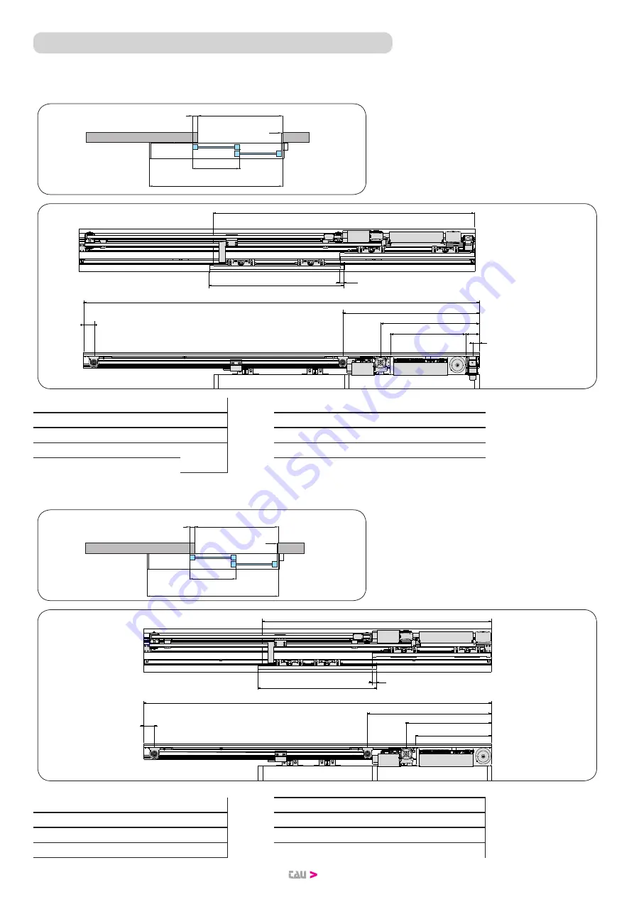 tau T-WAY Installation Manual Download Page 6