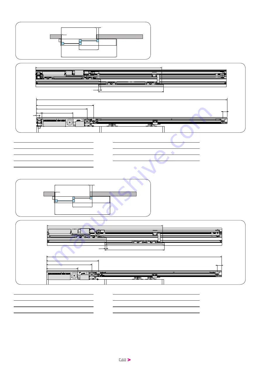 tau T-WAY Installation Manual Download Page 10