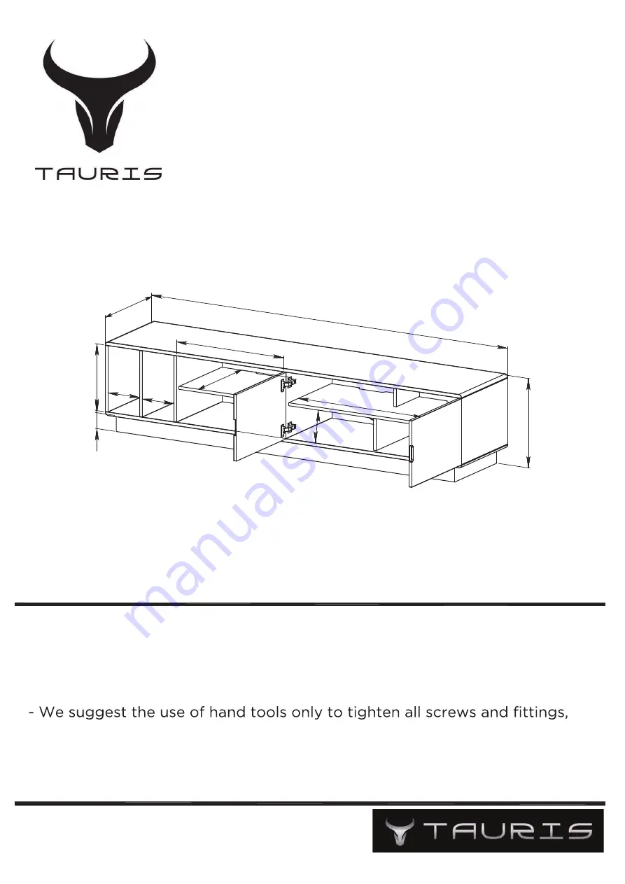 Tauris ENCORE2000 Assembly & Instruction Manual Download Page 1