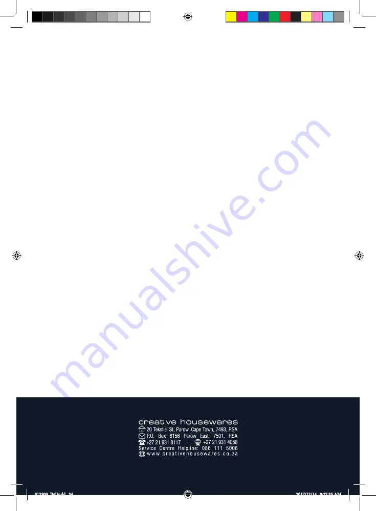 Taurus 912900A Manual Download Page 34