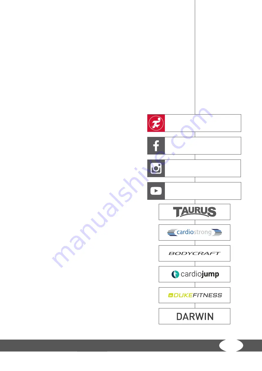 Taurus DESIGN LINE DUAL PULLEY Скачать руководство пользователя страница 33