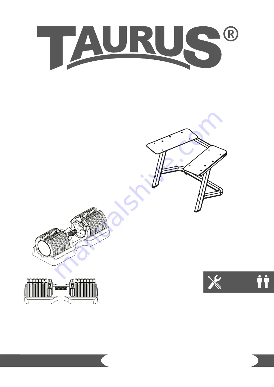 Taurus TF-ADB-75 Assembly And Operating Instructions Manual Download Page 1