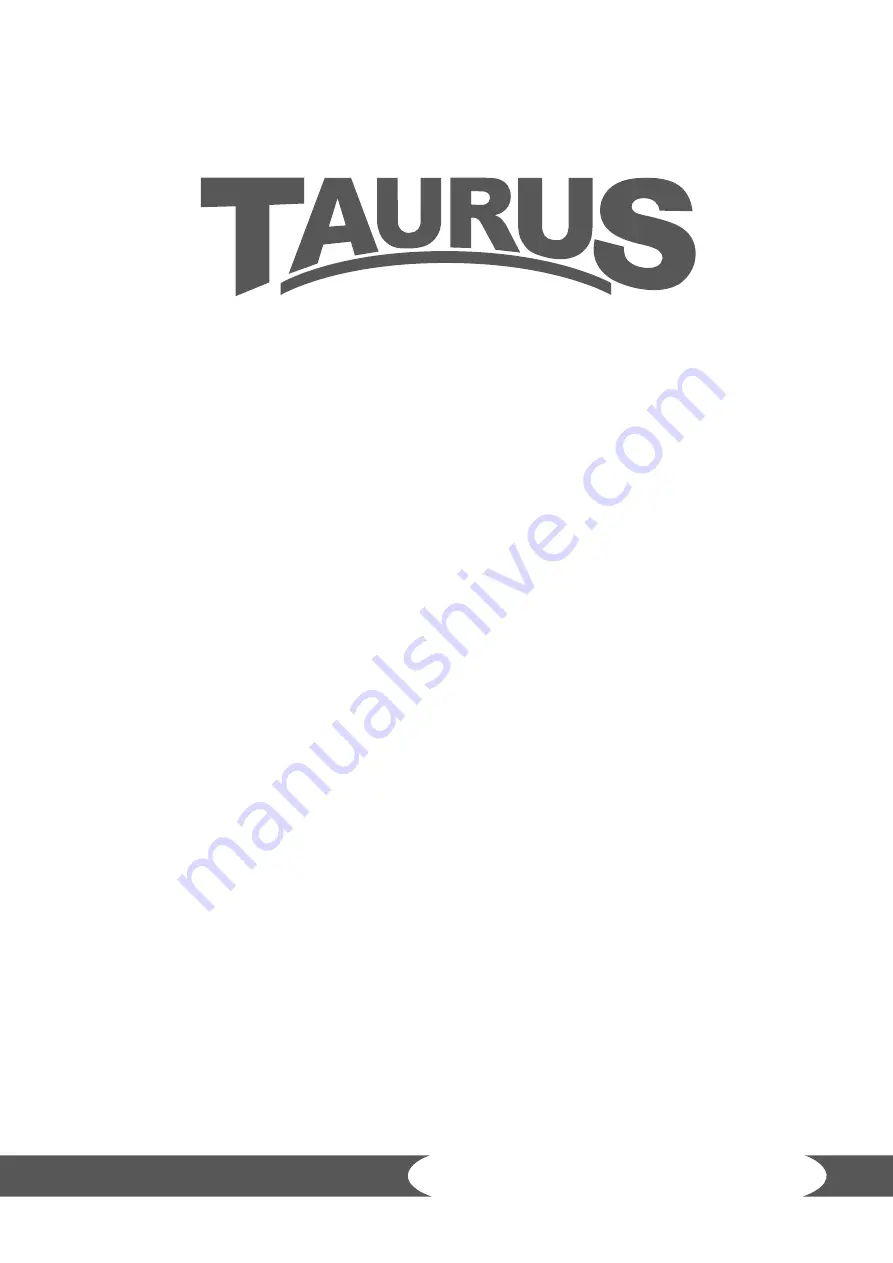 Taurus TF-IC90PRO Assembly And Operating Instructions Manual Download Page 36