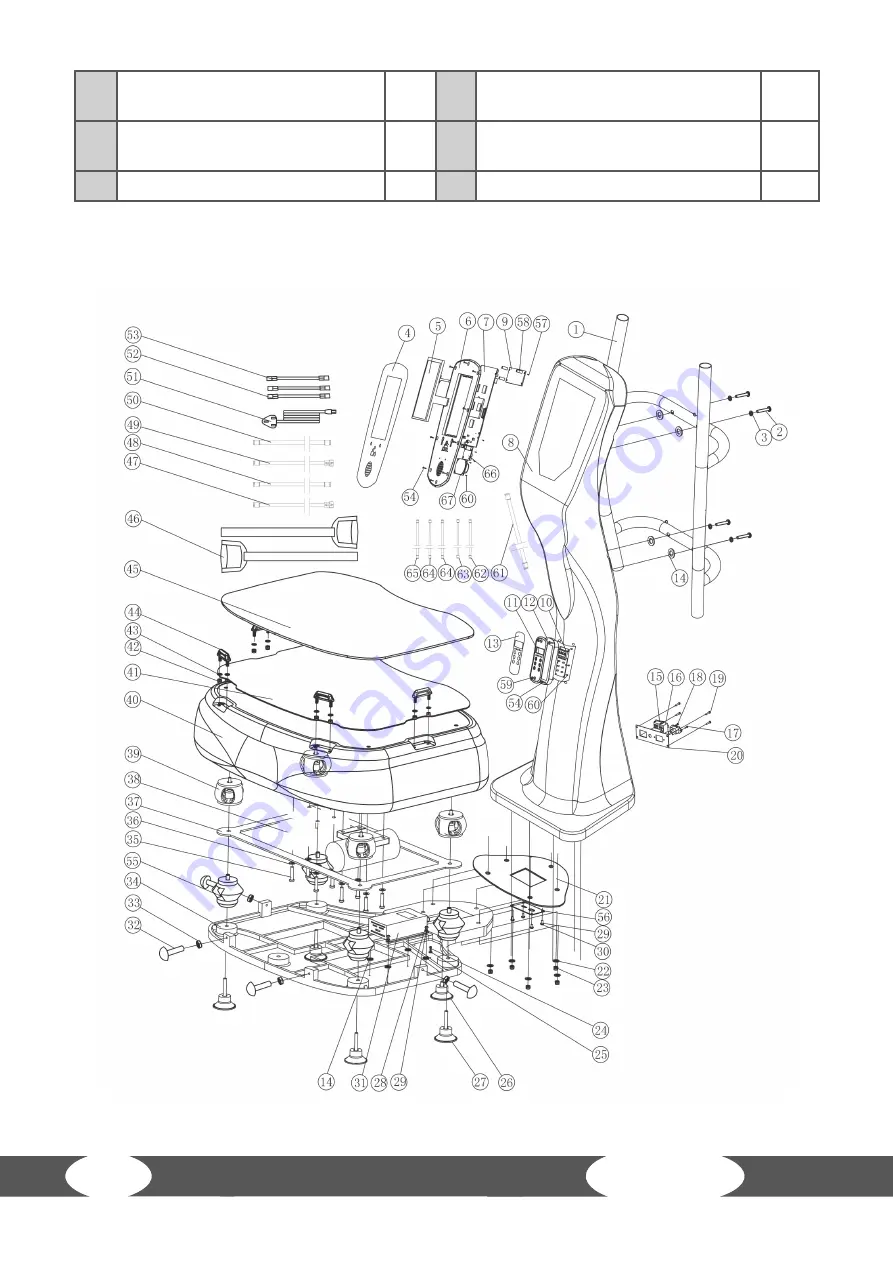 Taurus Vibration Plate VT9 Pro Assembly And Operating Instructions Manual Download Page 38