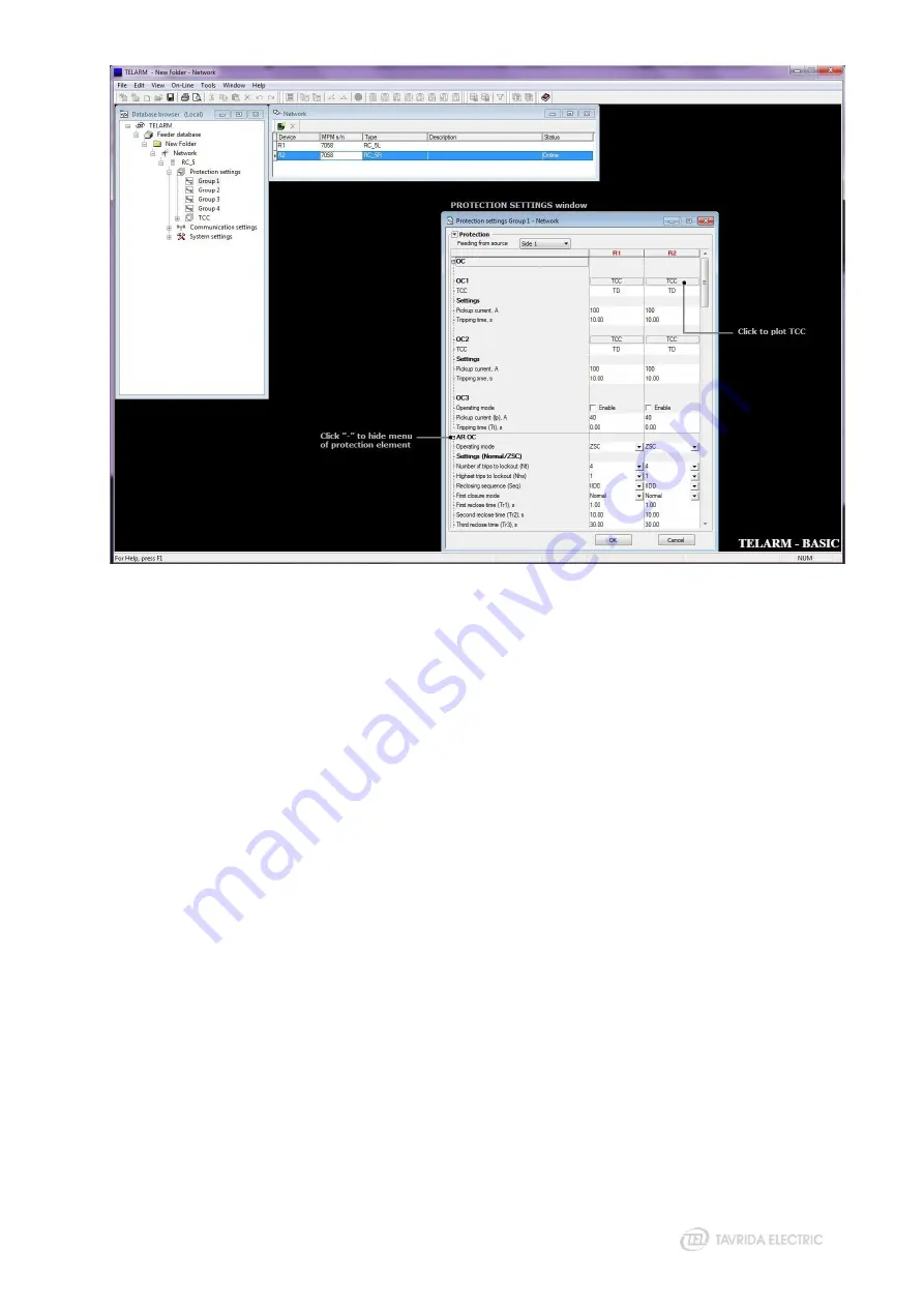 TAVRIDA ELECTRIC Rec15/25 Al1 5p User Manual Download Page 73