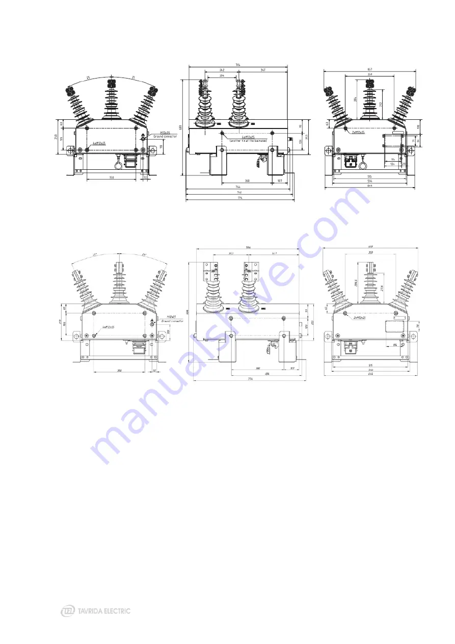 TAVRIDA ELECTRIC Rec15/25 Al1 5p Скачать руководство пользователя страница 96