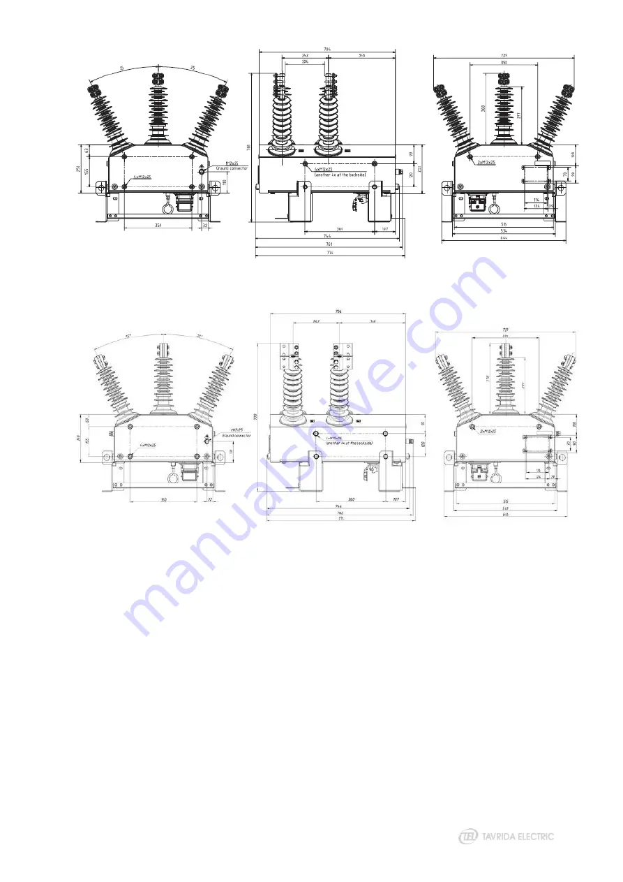 TAVRIDA ELECTRIC Rec15/25 Al1 5p User Manual Download Page 97