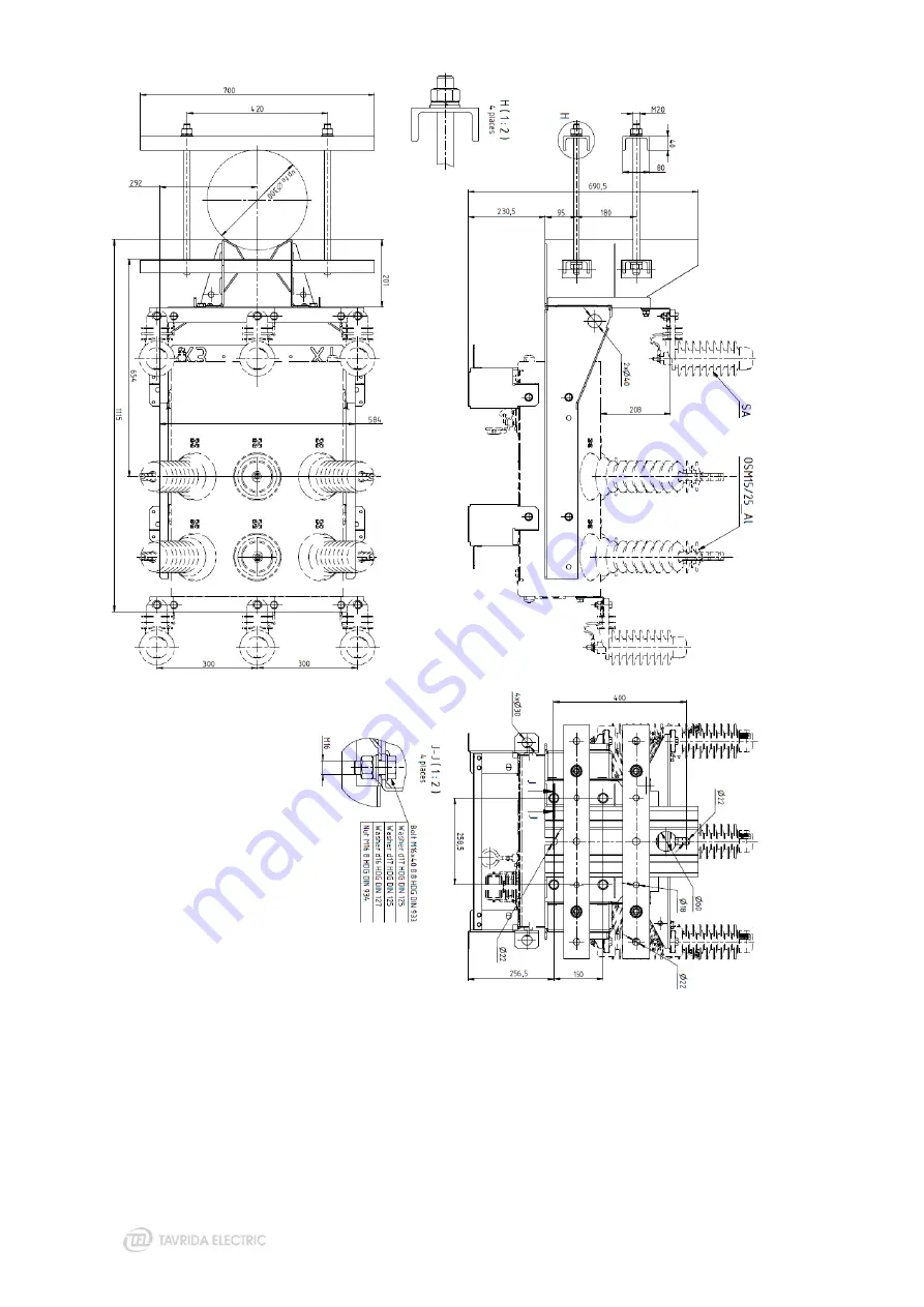 TAVRIDA ELECTRIC Rec15/25 Al1 5p Скачать руководство пользователя страница 112