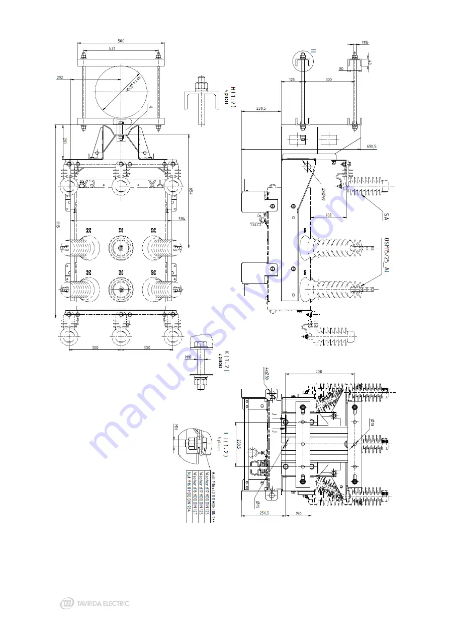 TAVRIDA ELECTRIC Rec15/25 Al1 5p Скачать руководство пользователя страница 114