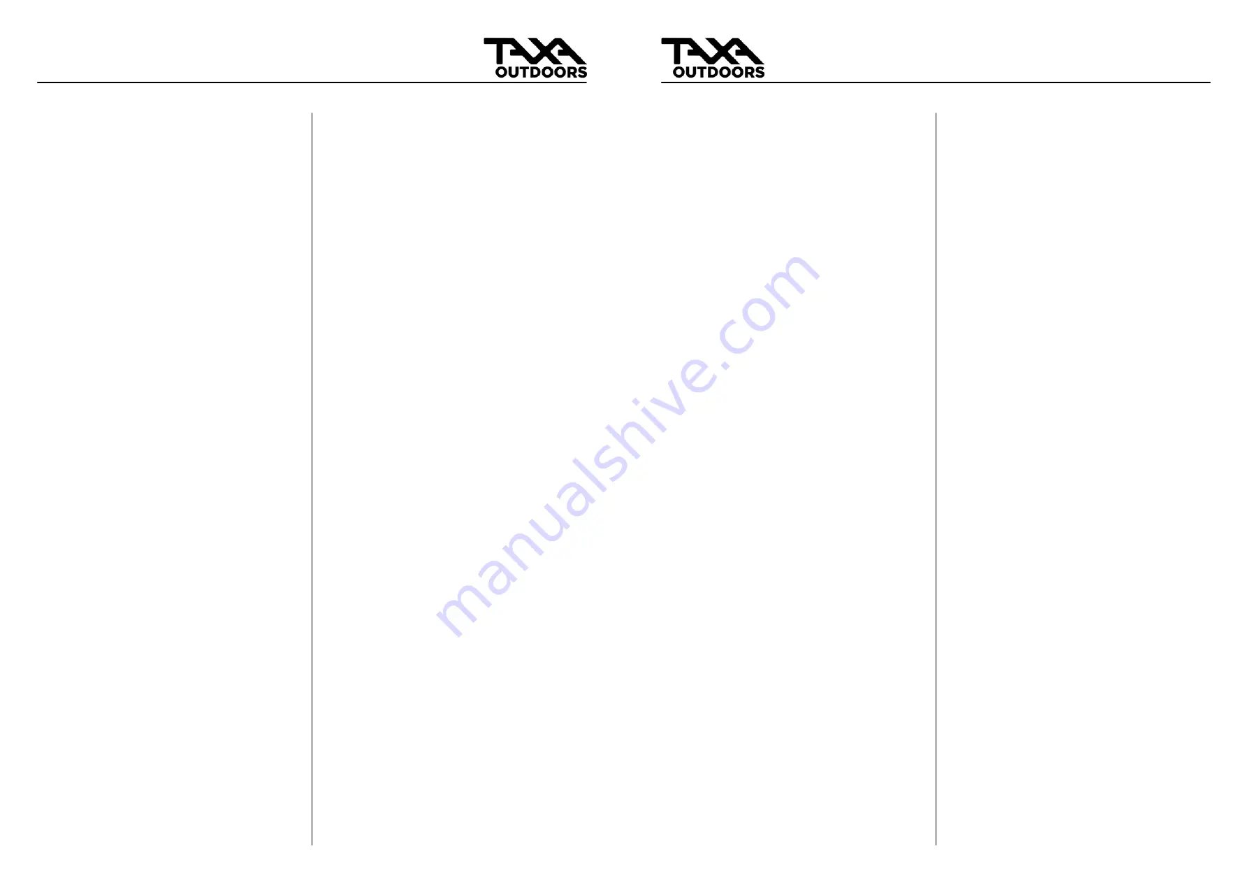 Taxa Outdoors 2022 Mantis Owner'S Manual Download Page 15