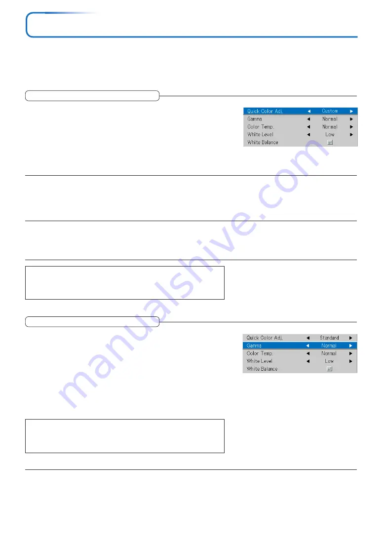 Taxan KG-PD121X User Manual Download Page 42