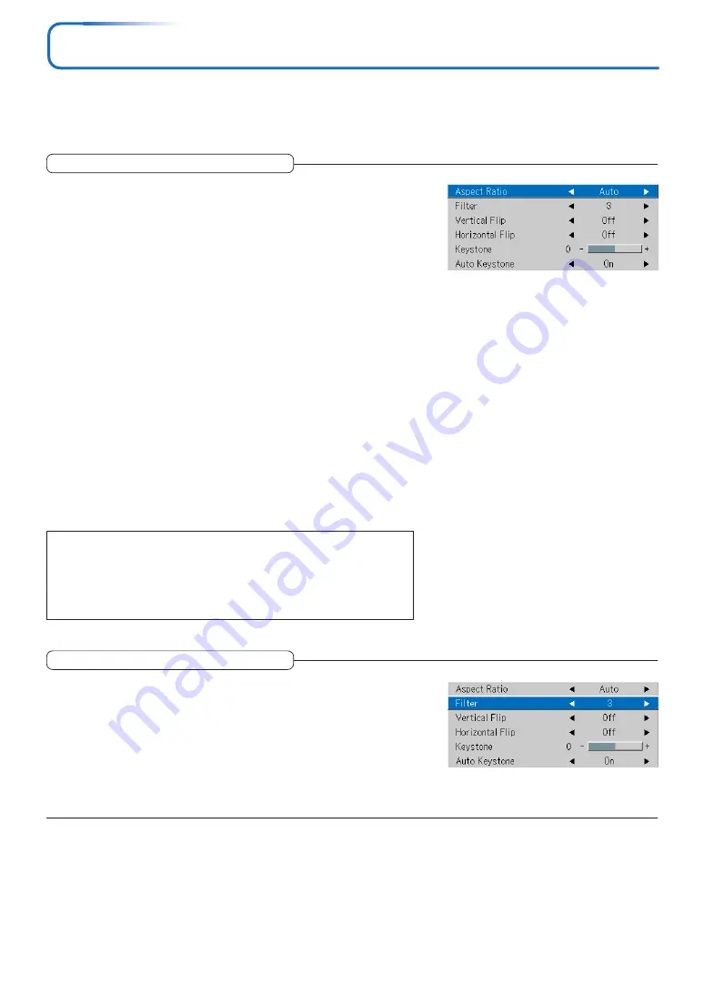 Taxan KG-PS120X User Manual Download Page 47