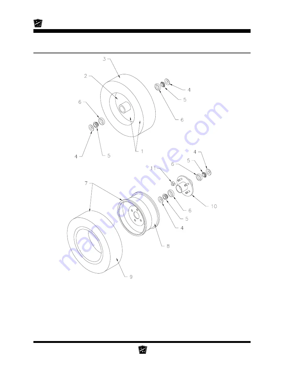 Taylor-Dunn AN 171 Operation, T Roubleshooting And Replacement Parts Manual Download Page 154