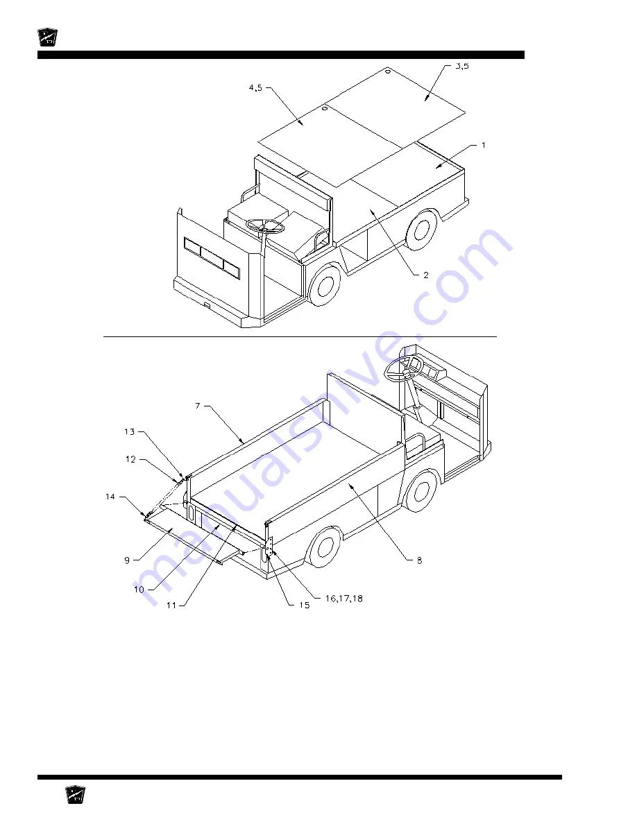 Taylor-Dunn B0-012-10 Скачать руководство пользователя страница 232