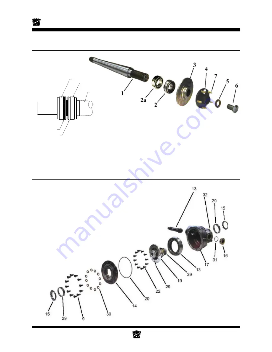 Taylor-Dunn B0-248-48AC Operation, T Roubleshooting And Replacement Parts Manual Download Page 178