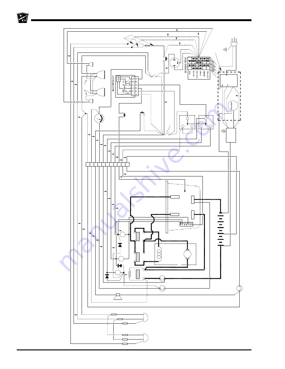 Taylor-Dunn B0-248-TT Operation, T Roubleshooting And Replacement Parts Manual Download Page 150