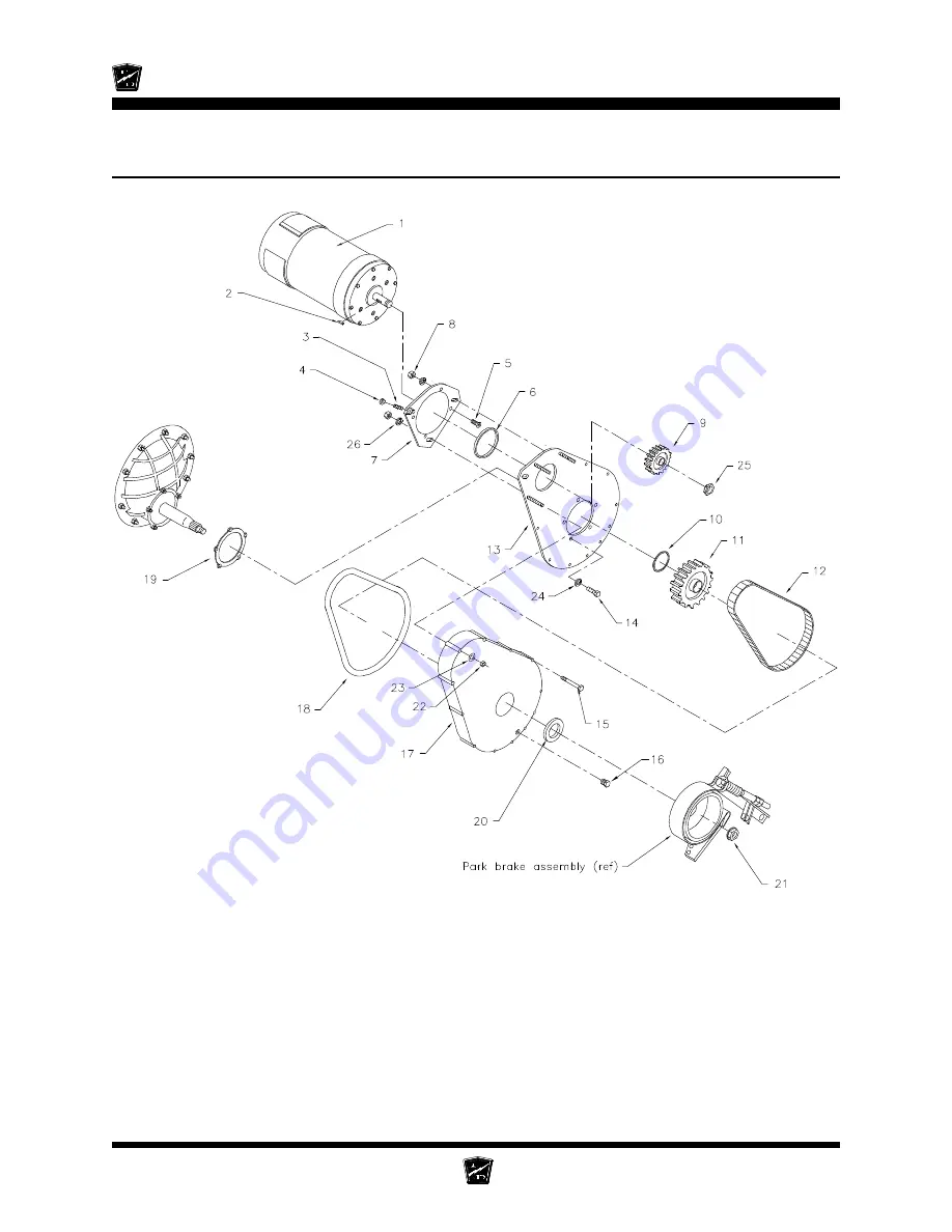 Taylor-Dunn B0-248-TT Operation, T Roubleshooting And Replacement Parts Manual Download Page 164