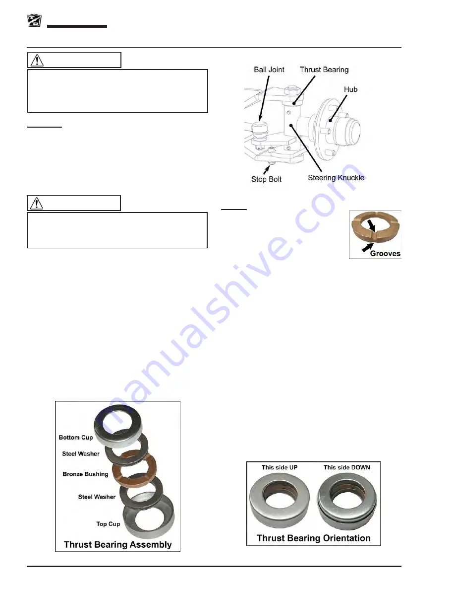 Taylor-Dunn BIGFOOT B5-440-36 Operation, T Roubleshooting And Replacement Parts Manual Download Page 30