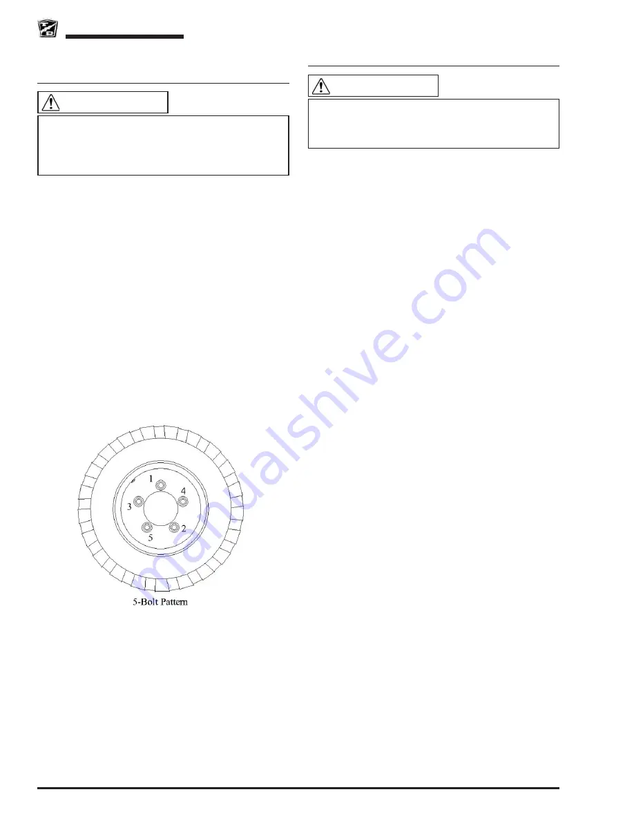 Taylor-Dunn BIGFOOT B5-440-36 Operation, T Roubleshooting And Replacement Parts Manual Download Page 68