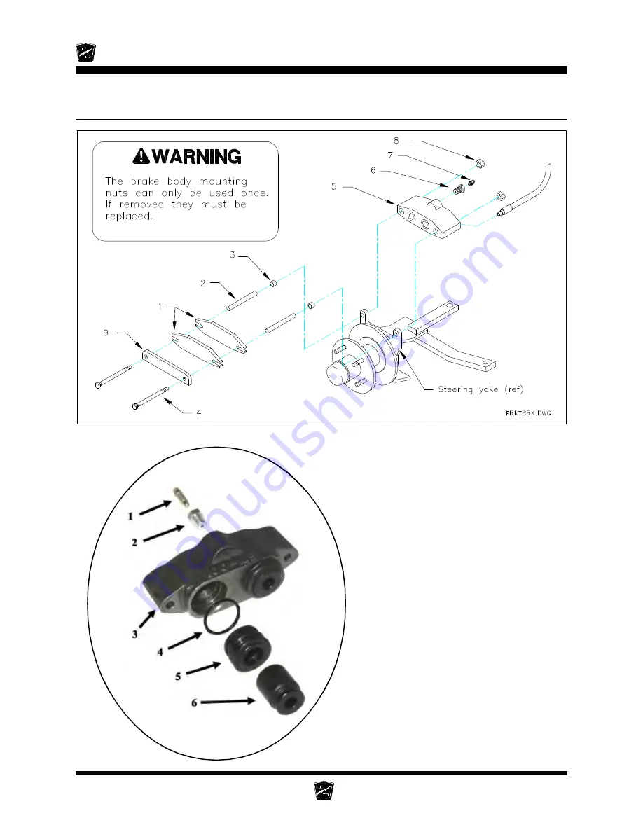 Taylor-Dunn BurdenMaster B 2-00 Operation, T Roubleshooting And Replacement Parts Manual Download Page 184