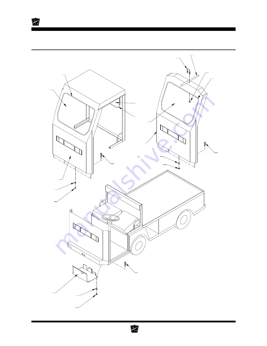 Taylor-Dunn BurdenMaster B 2-00 Operation, T Roubleshooting And Replacement Parts Manual Download Page 236