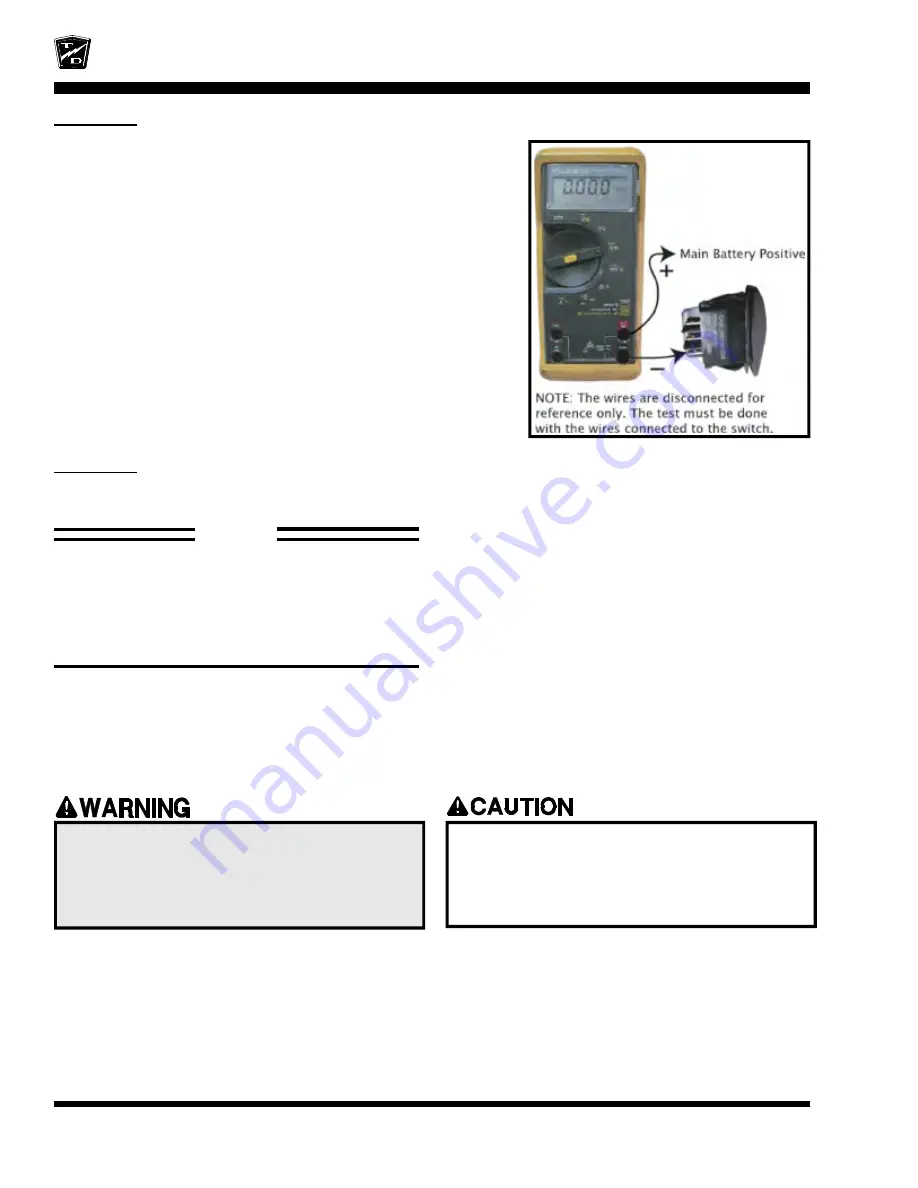 Taylor-Dunn R 380-36 Operator'S And Service Manual Download Page 154