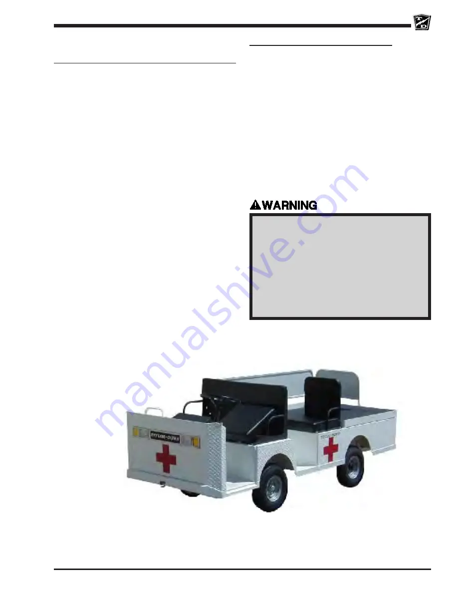 Taylor-Dunn SC-090-24 Operation, T Roubleshooting And Replacement Parts Manual Download Page 9