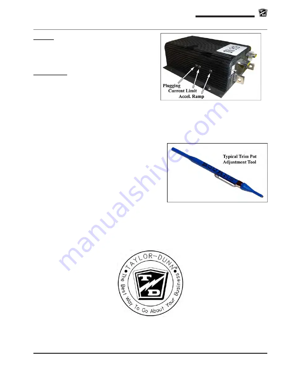 Taylor-Dunn SC-090-24 Operation, T Roubleshooting And Replacement Parts Manual Download Page 83