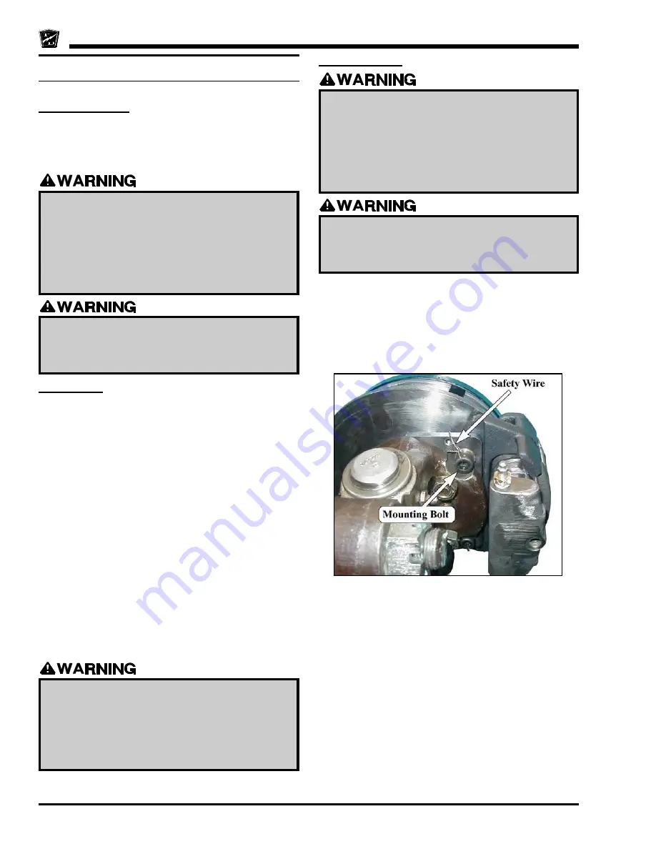 Taylor-Dunn Tiger TC-030-60 Operation, Maintenance, And Replacement Parts Manual Download Page 106