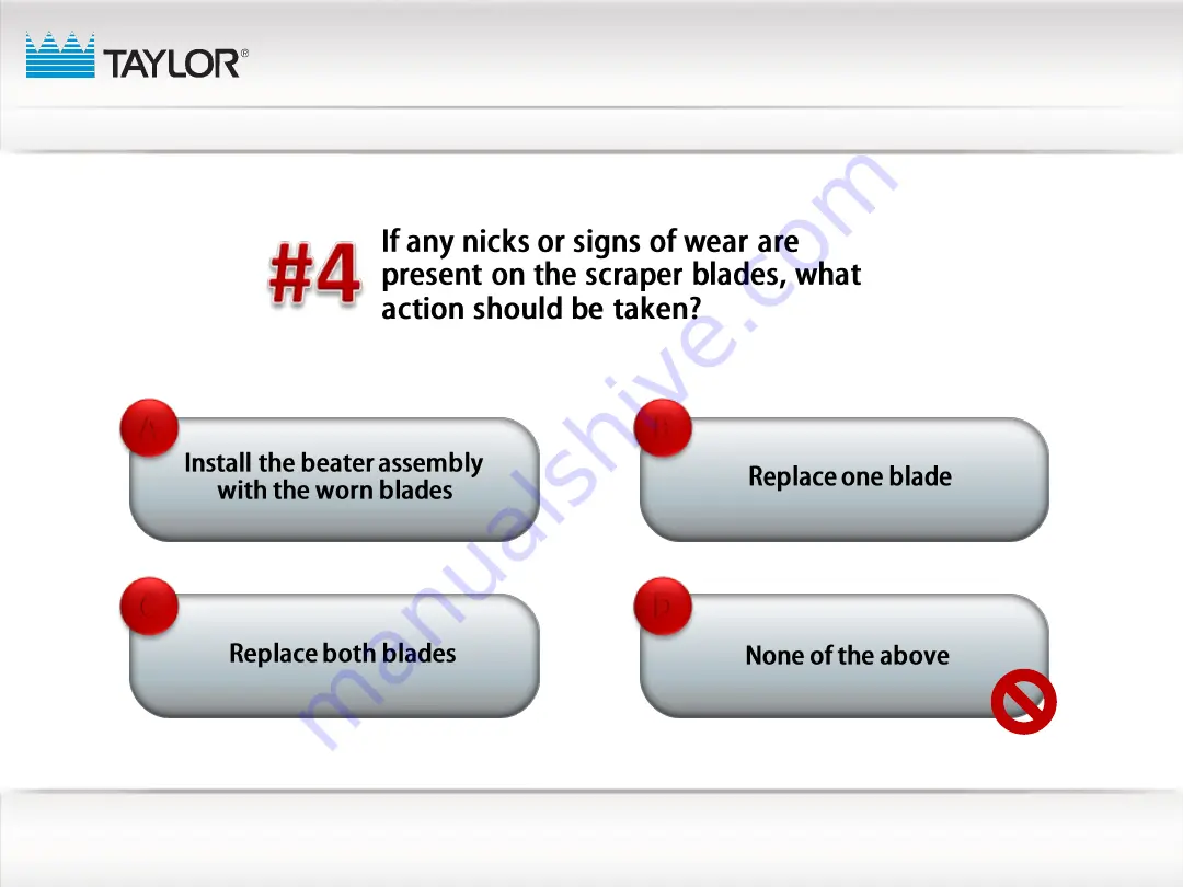 Taylor 490 Скачать руководство пользователя страница 63