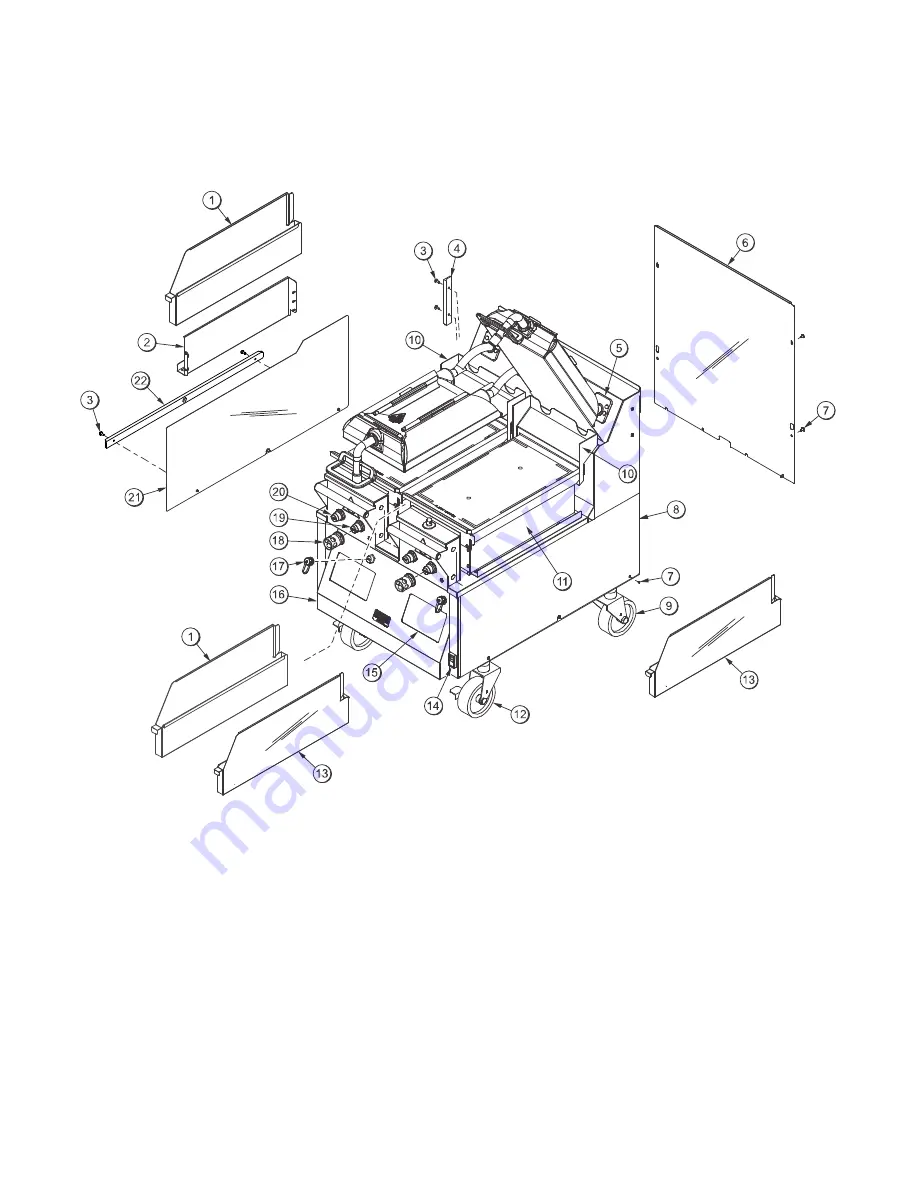 Taylor C850 Equipment Manual Download Page 14