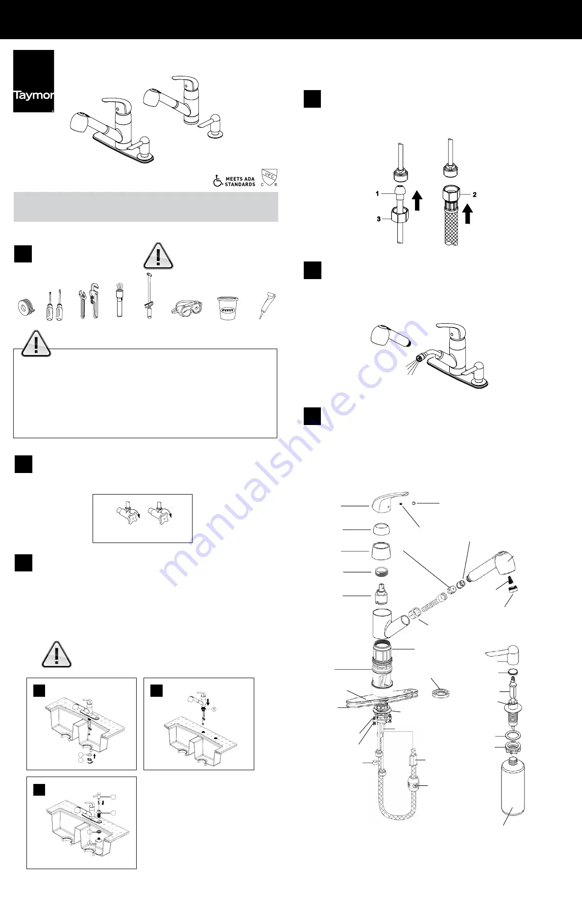 Taymor 06-8831SS Скачать руководство пользователя страница 1