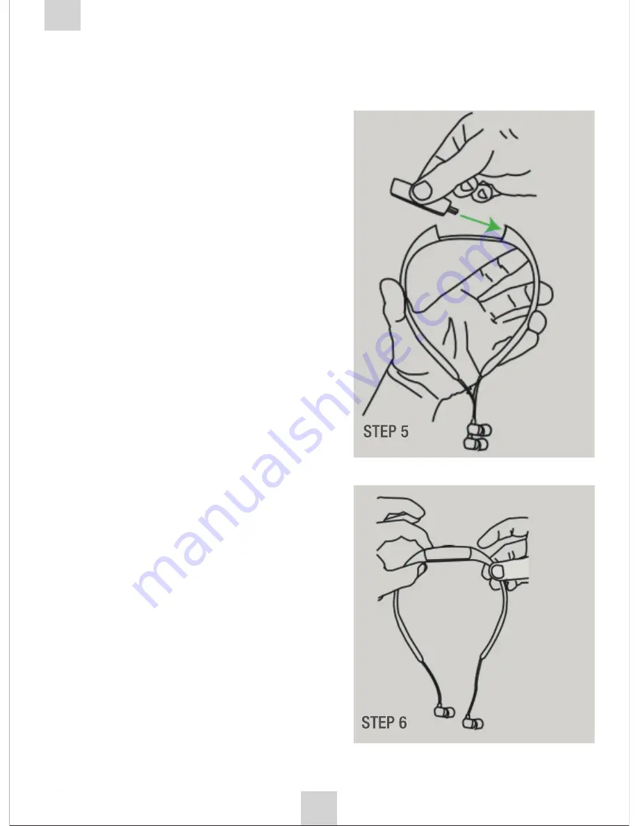 tayogo Waterproof Mp3 Player Headset Instruction Manual Download Page 7