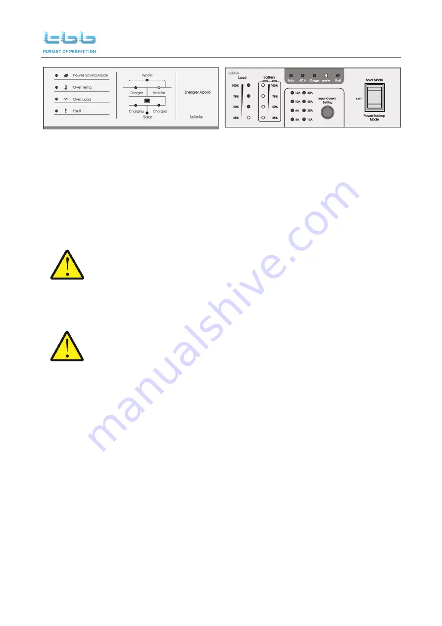 TBB power Energier Apollo Series Manual Download Page 50