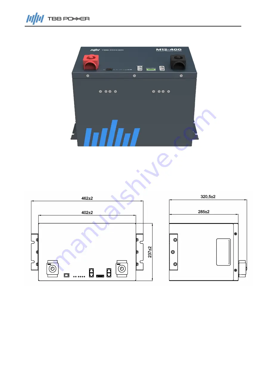 TBB power M12-400 User Manual Download Page 8