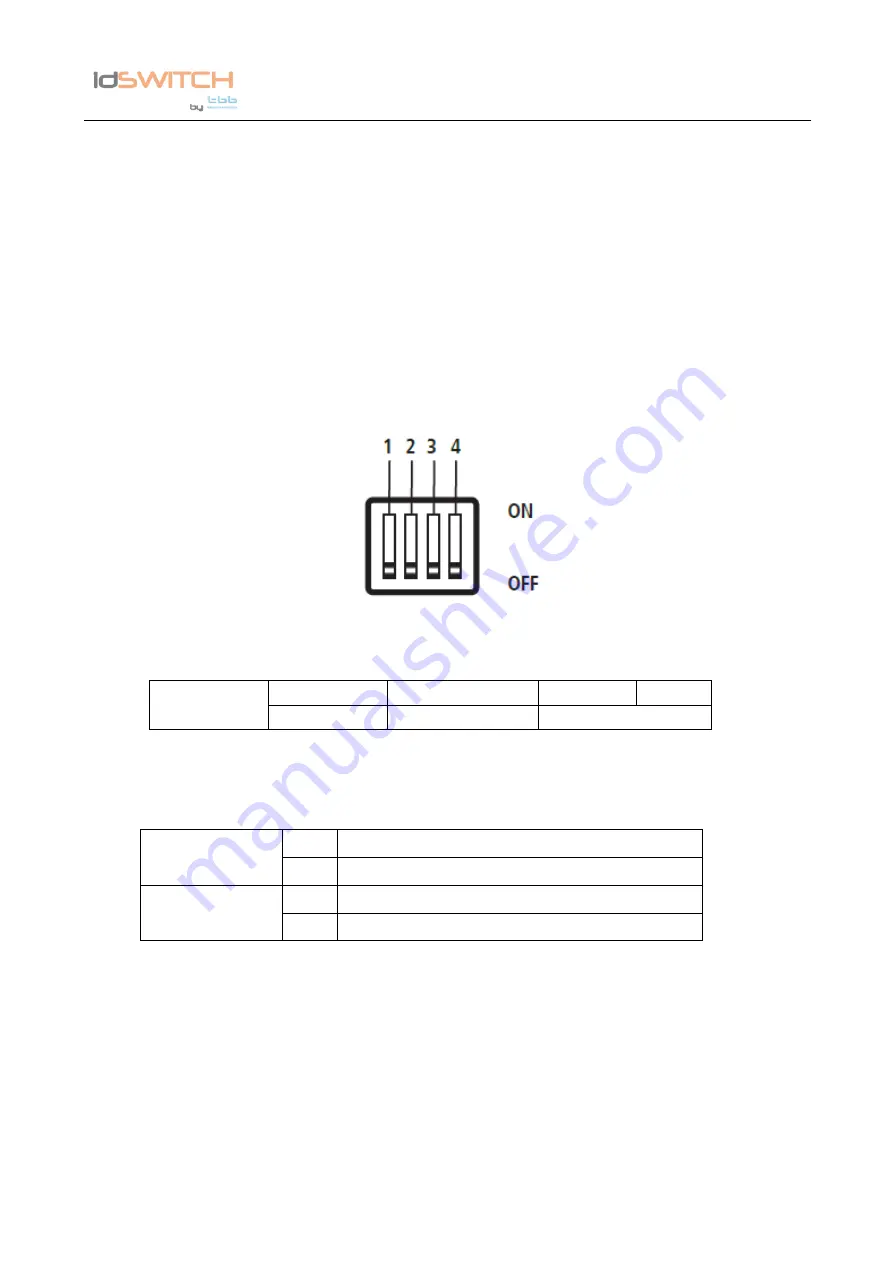 TBB idSWITCH LMP1218-PWM User Manual Download Page 16