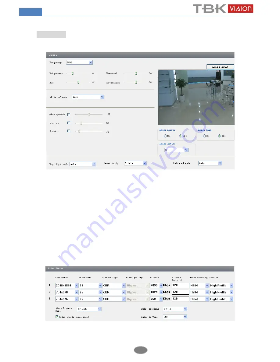 TBK vision BUL7436EIR User Manual Download Page 18