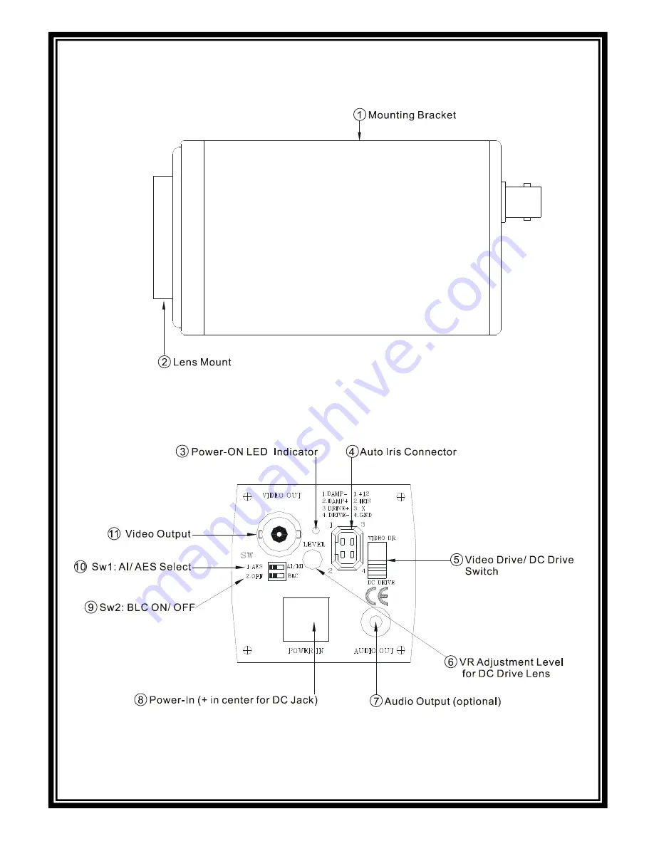 TBK vision RYK413F Скачать руководство пользователя страница 4