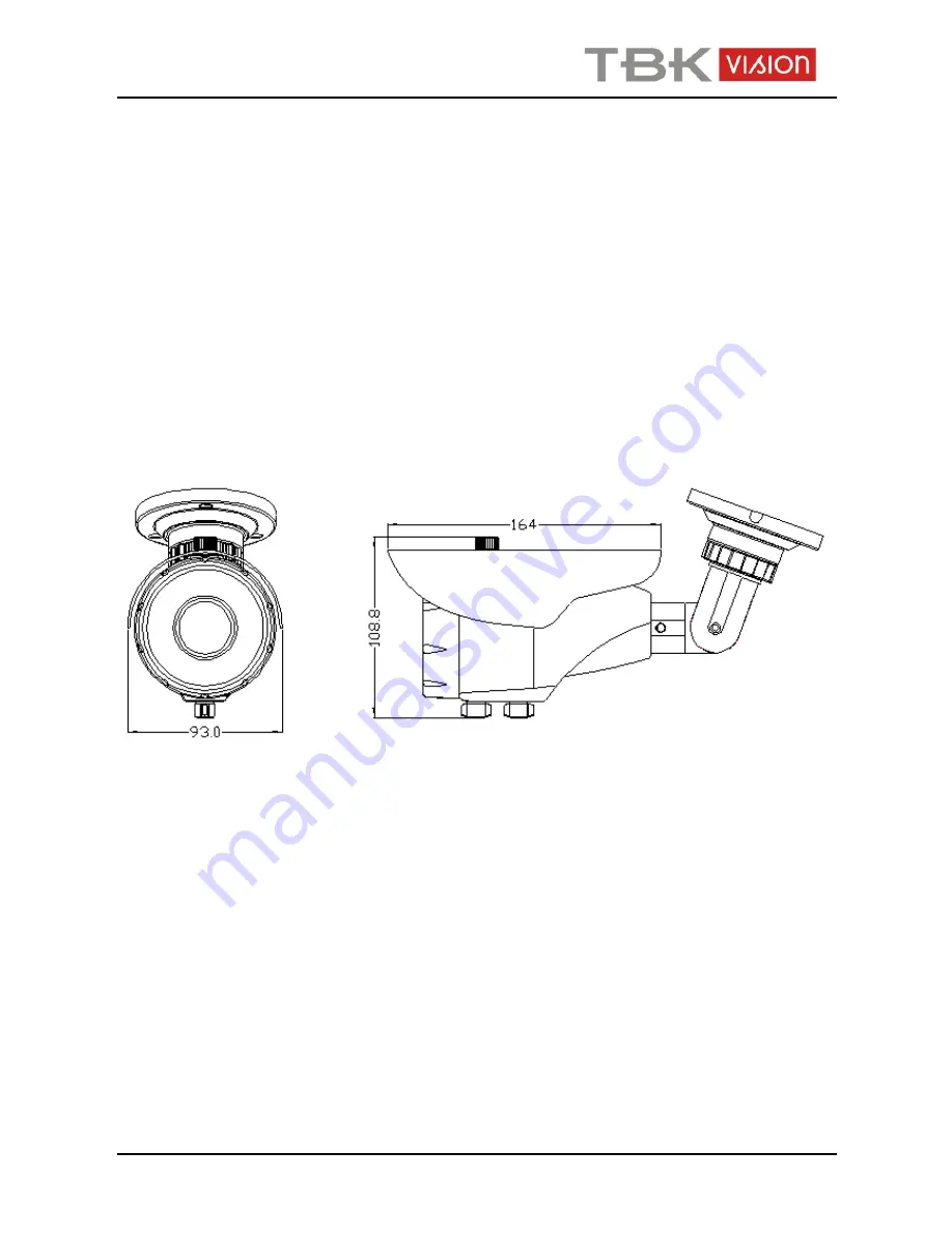 TBK vision TBK-BUL4531EIR Скачать руководство пользователя страница 5