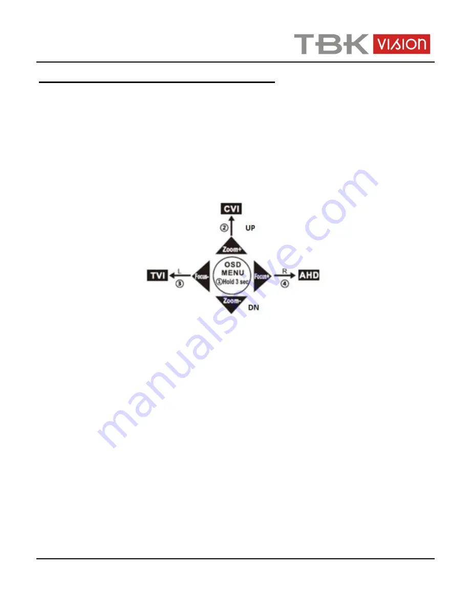 TBK vision TBK-BUL4841EIR User Manual Download Page 13