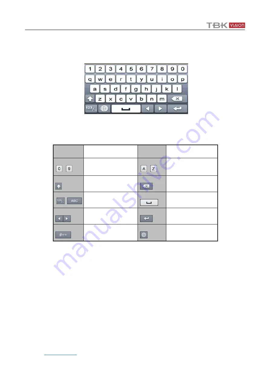 TBK vision TBK-DVR1100 Series User Manual Download Page 23