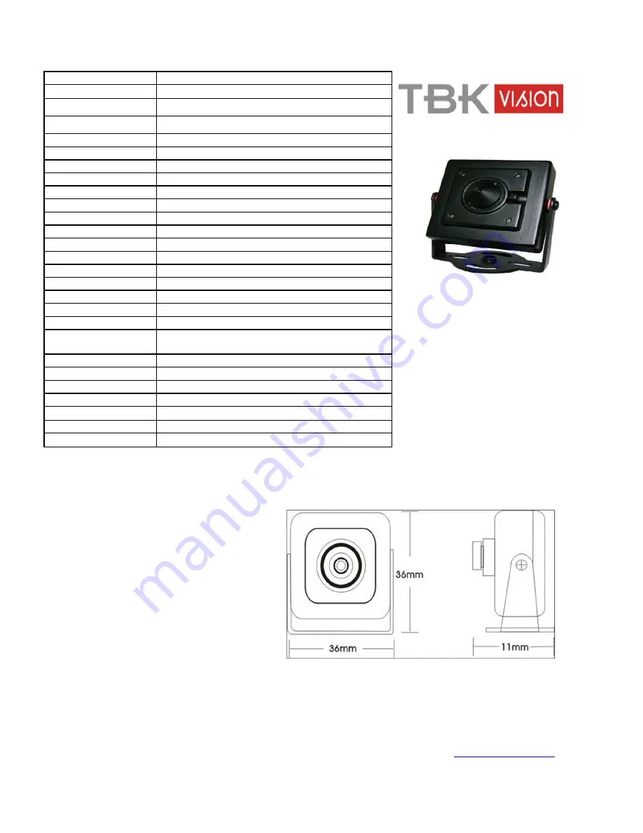 TBK vision TBK-H3211 Скачать руководство пользователя страница 1