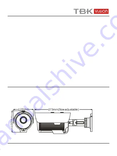 TBK vision TBK-MD5431EIR User Manual Download Page 5