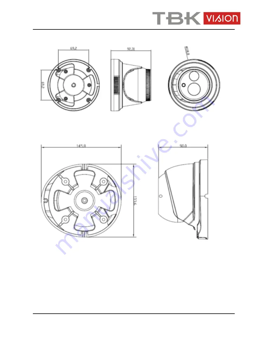 TBK vision TBK-MD5541IR Скачать руководство пользователя страница 5