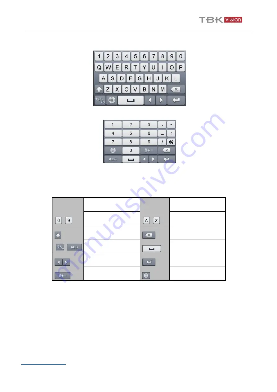 TBK vision TBK-NVR2200 Series Скачать руководство пользователя страница 24