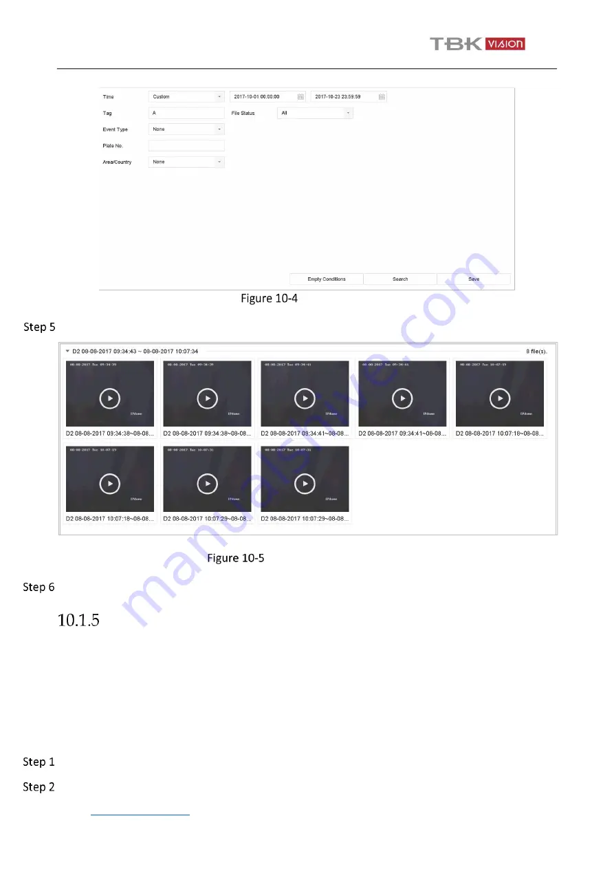 TBK vision TBK-NVR2300 Series Скачать руководство пользователя страница 86