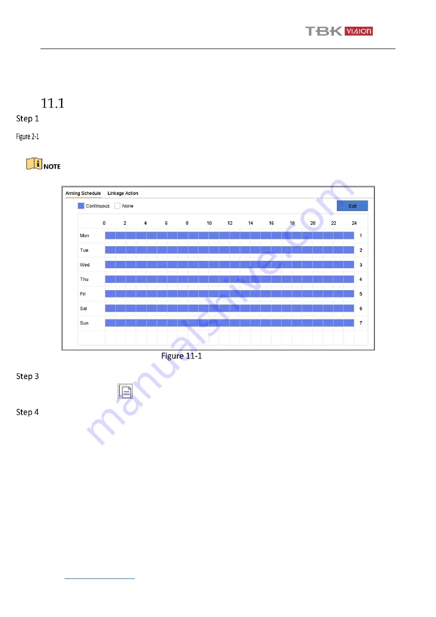 TBK vision TBK-NVR2300 Series Скачать руководство пользователя страница 95